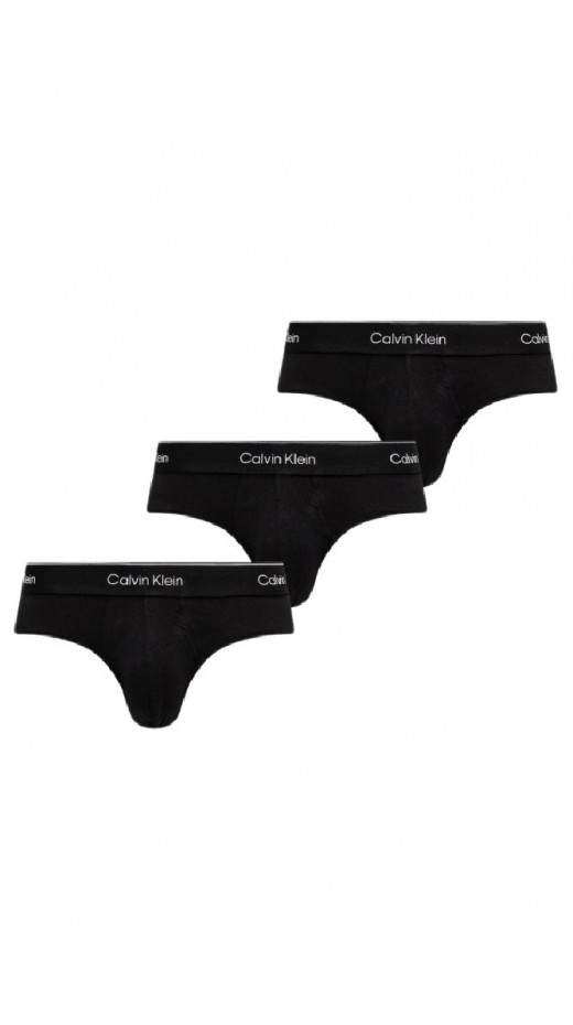 CALVIN KLEIN HIP BRIEF 3PK ΕΣΩΡΟΥΧΟ ΑΝΔΡΙΚΟ CK BLACK