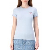 GUESS CN MINI TRIANGLE T-SHIRT ΜΠΛΟΥΖΑ ΓΥΝΑΙΚΕΙΑ CIEL