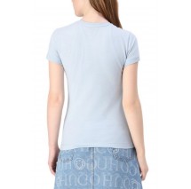 GUESS CN MINI TRIANGLE T-SHIRT ΜΠΛΟΥΖΑ ΓΥΝΑΙΚΕΙΑ CIEL