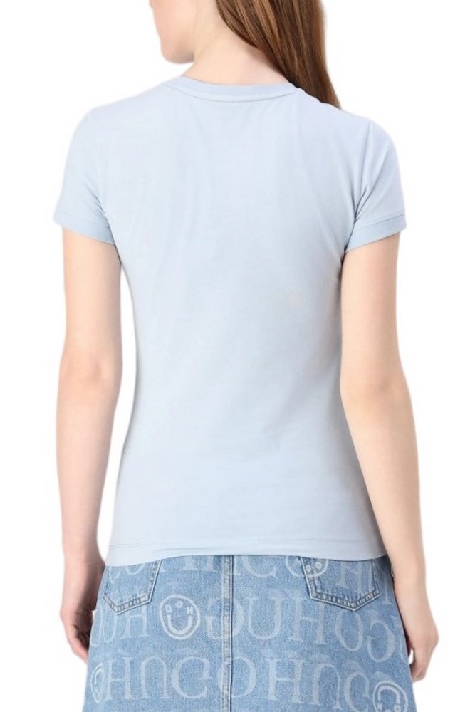 GUESS CN MINI TRIANGLE T-SHIRT ΜΠΛΟΥΖΑ ΓΥΝΑΙΚΕΙΑ CIEL