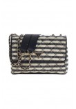 GUESS GIULLY II 2 COMP CNVRTBLE FLAP ΤΣΑΝΤΑ ΓΥΝΑΙΚΕΙΑ NAVY