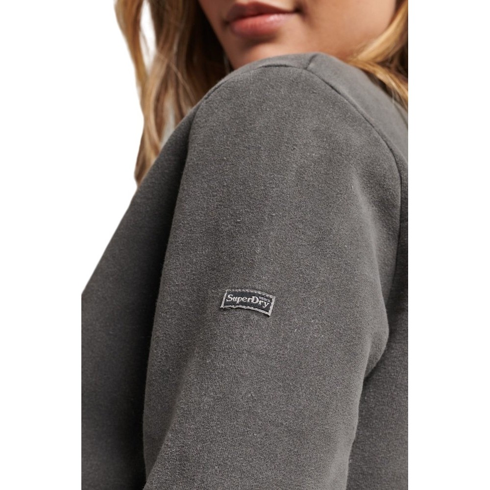 ΦΟΥΤΕΡ D2 VINTAGE LOGO BOROUGH ΓΥΝΑΙΚΕΙΟ SUPERDRY DARK GREY