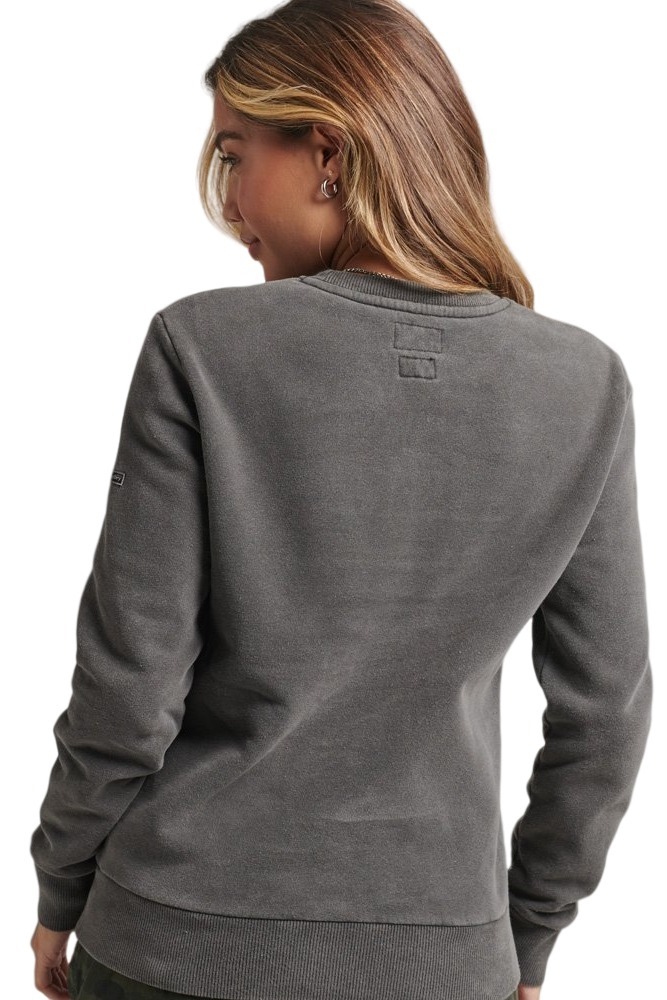 ΦΟΥΤΕΡ D2 VINTAGE LOGO BOROUGH ΓΥΝΑΙΚΕΙΟ SUPERDRY DARK GREY