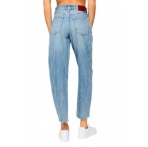 CALVIN KLEIN JEANS RELAXED BARREL JEAN VENTURA BLUE ΠΑΝΤΕΛΟΝΙ ΤΖΙΝ ΓΥΝΑΙΚΕΙΟ BLUΕ DENIM