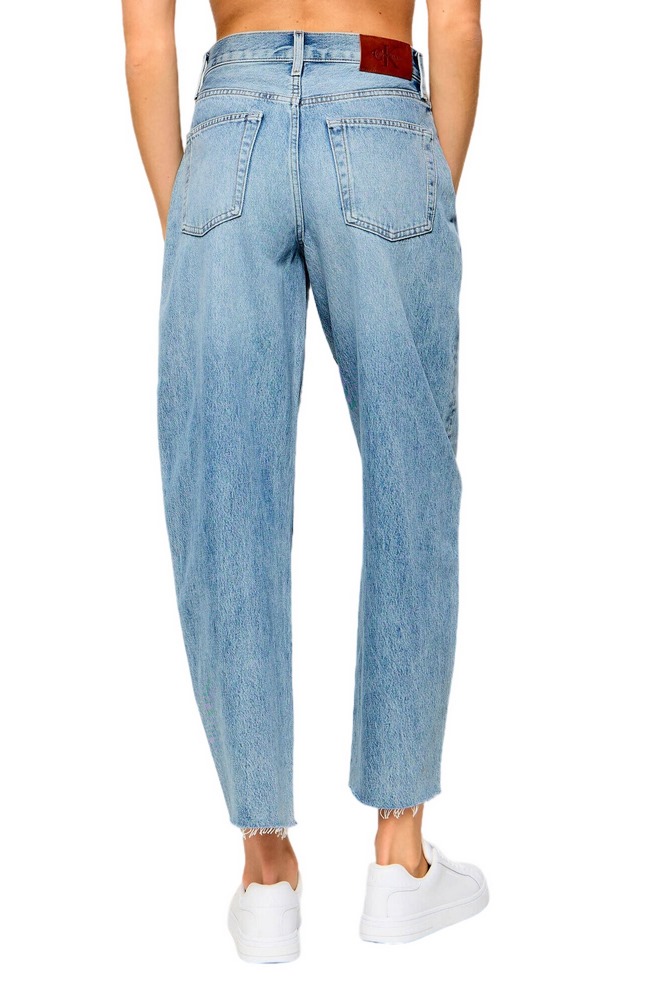CALVIN KLEIN JEANS RELAXED BARREL JEAN VENTURA BLUE ΠΑΝΤΕΛΟΝΙ ΤΖΙΝ ΓΥΝΑΙΚΕΙΟ BLUΕ DENIM