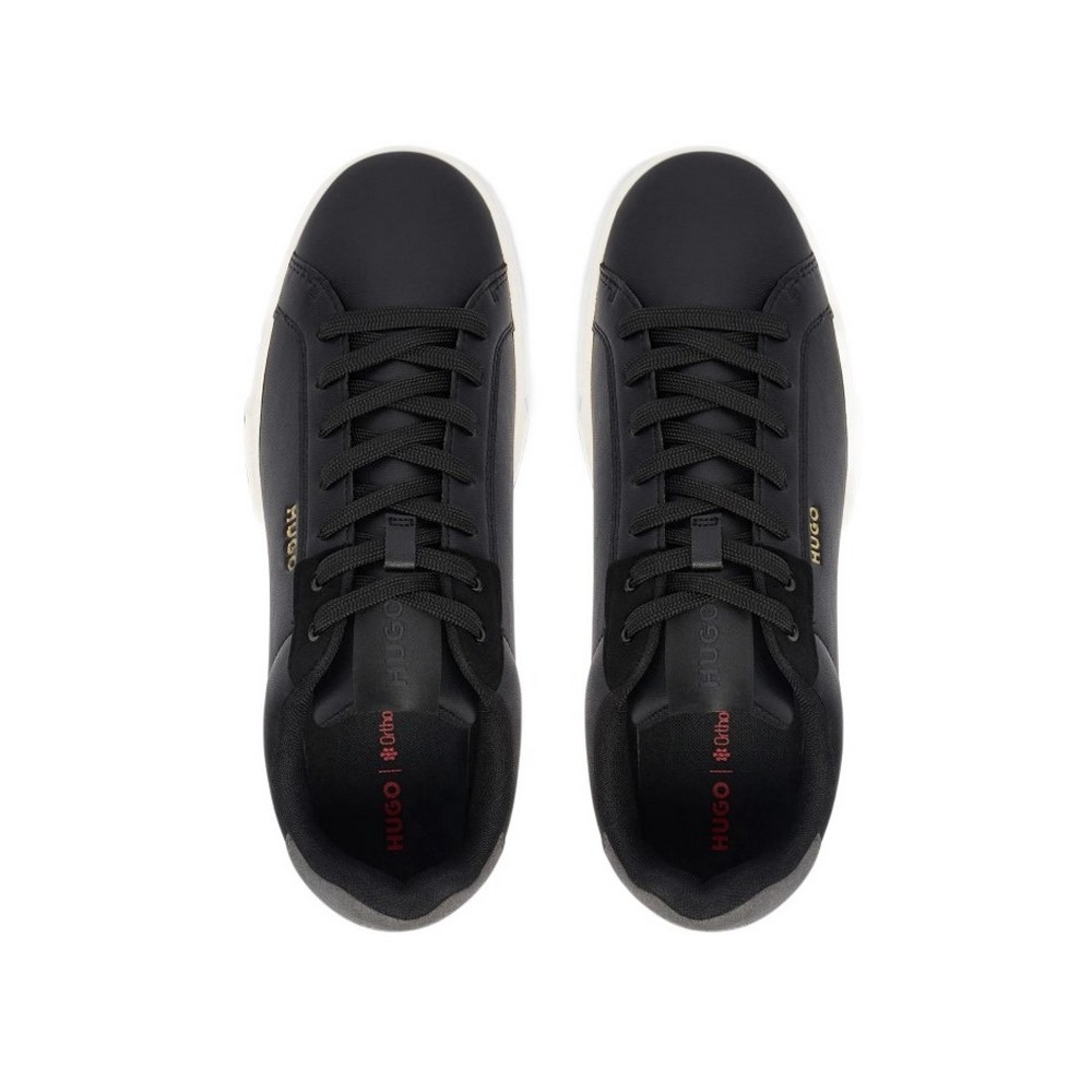 HUGO BOSS SNEAKERS YARROW TENN MFPU ΠΑΠΟΥΤΣΙΑ ΑΝΔΡΙΚΑ BLACK