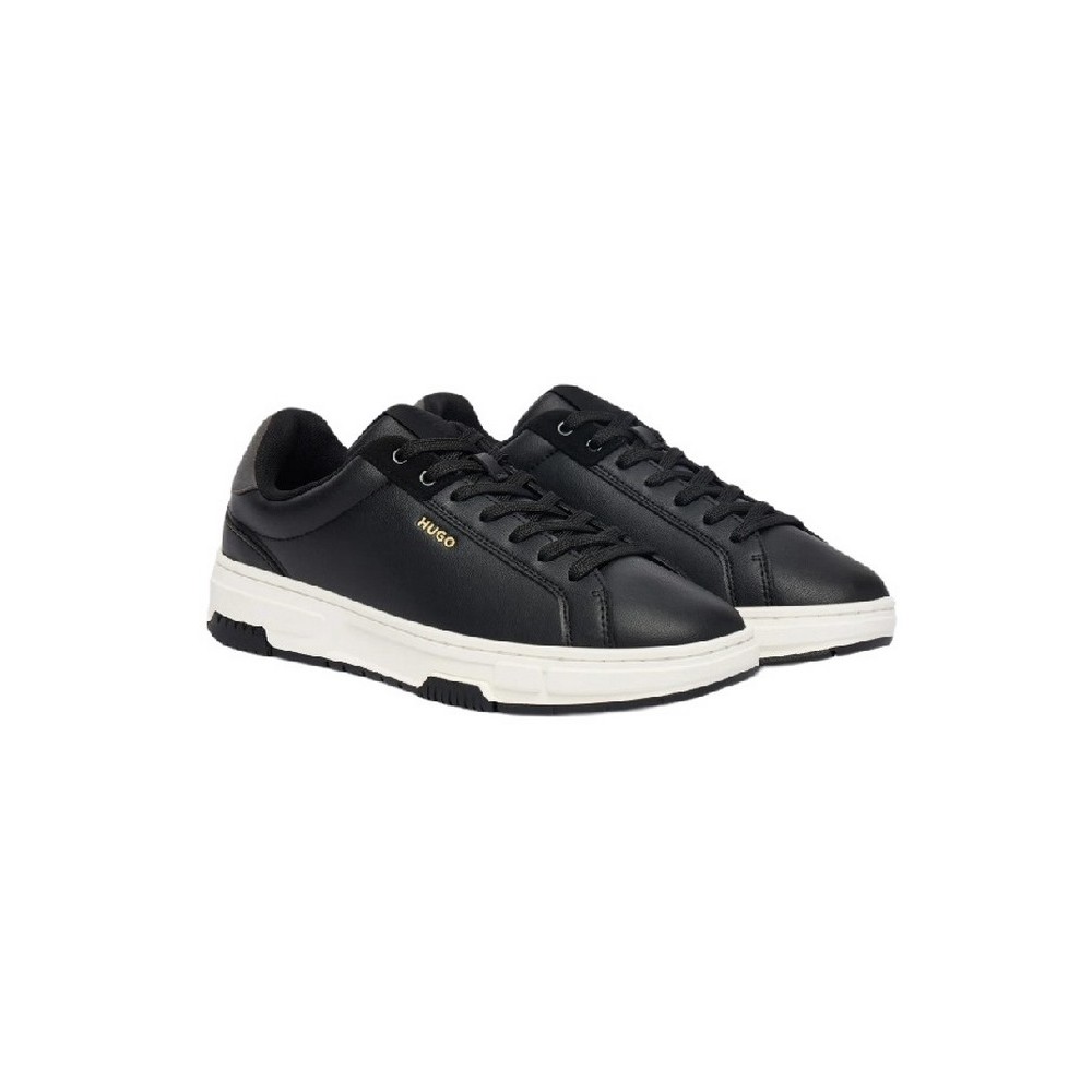 HUGO BOSS SNEAKERS YARROW TENN MFPU ΠΑΠΟΥΤΣΙΑ ΑΝΔΡΙΚΑ BLACK