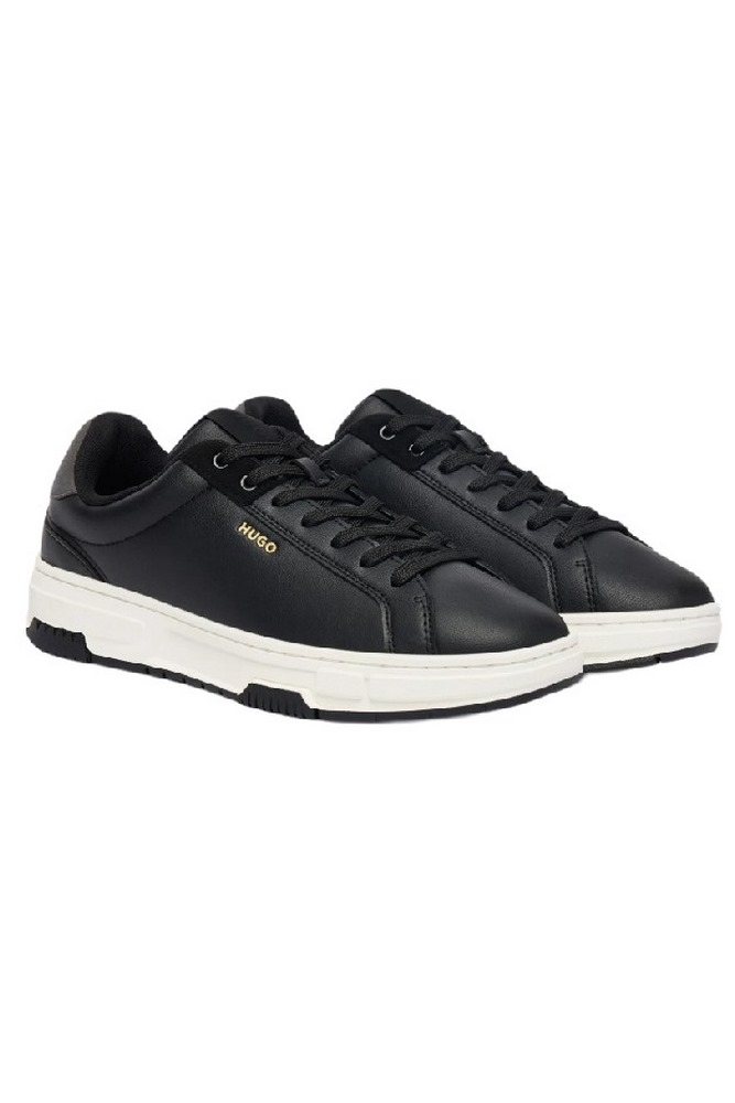 HUGO BOSS SNEAKERS YARROW TENN MFPU ΠΑΠΟΥΤΣΙΑ ΑΝΔΡΙΚΑ BLACK
