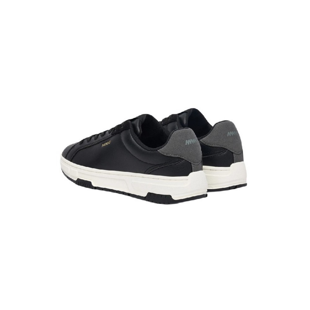 HUGO BOSS SNEAKERS YARROW TENN MFPU ΠΑΠΟΥΤΣΙΑ ΑΝΔΡΙΚΑ BLACK
