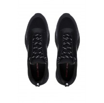 HUGO BOSS GO3 LYMF LACE UP SNEAKERS ΠΑΠΟΥΤΣΙ ΑΝΔΡΙΚΟ BLACK