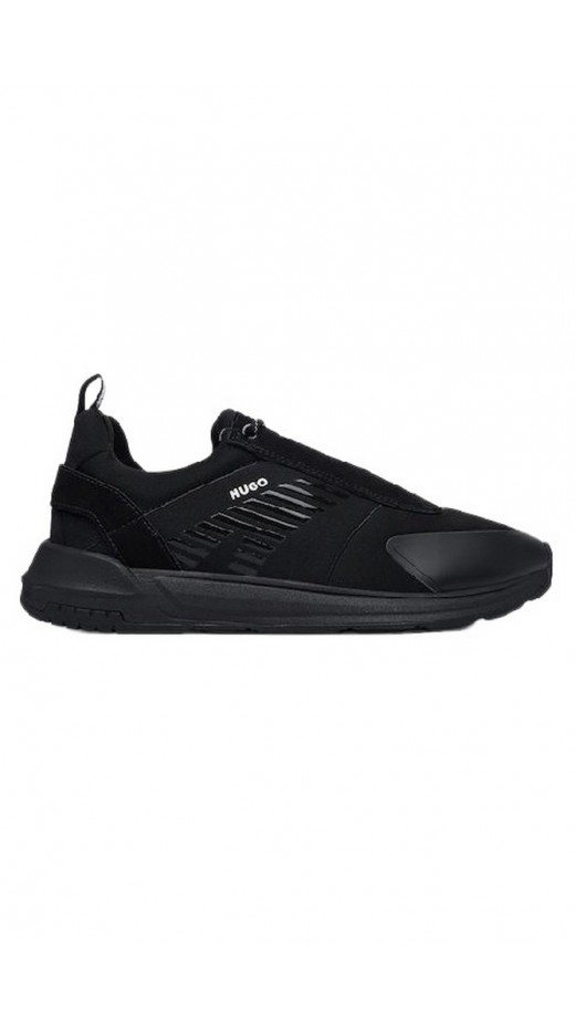 HUGO BOSS GO3 LYMF LACE UP SNEAKERS ΠΑΠΟΥΤΣΙ ΑΝΔΡΙΚΟ BLACK