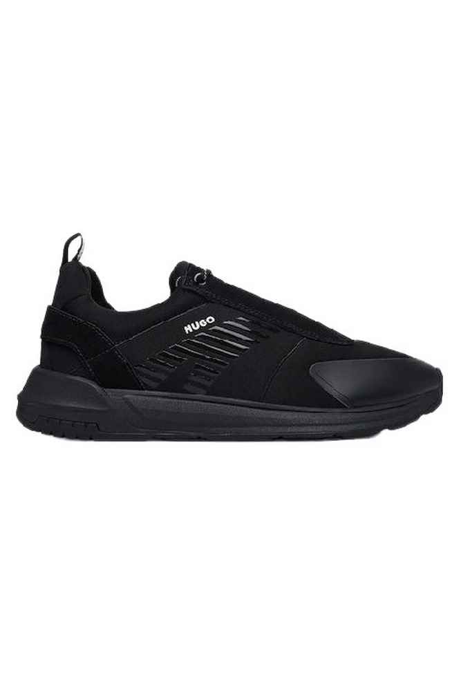HUGO BOSS GO3 LYMF LACE UP SNEAKERS ΠΑΠΟΥΤΣΙ ΑΝΔΡΙΚΟ BLACK