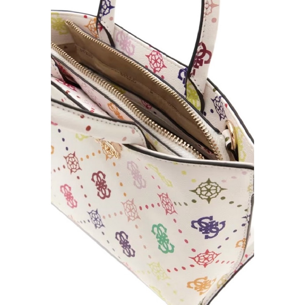 GUESS EMELIE LOGO MINI TOTE ΤΣΑΝΤΑ ΓΥΝΑΙΚΕΙΑ MULTI