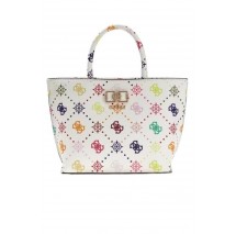 GUESS EMELIE LOGO MINI TOTE ΤΣΑΝΤΑ ΓΥΝΑΙΚΕΙΑ MULTI