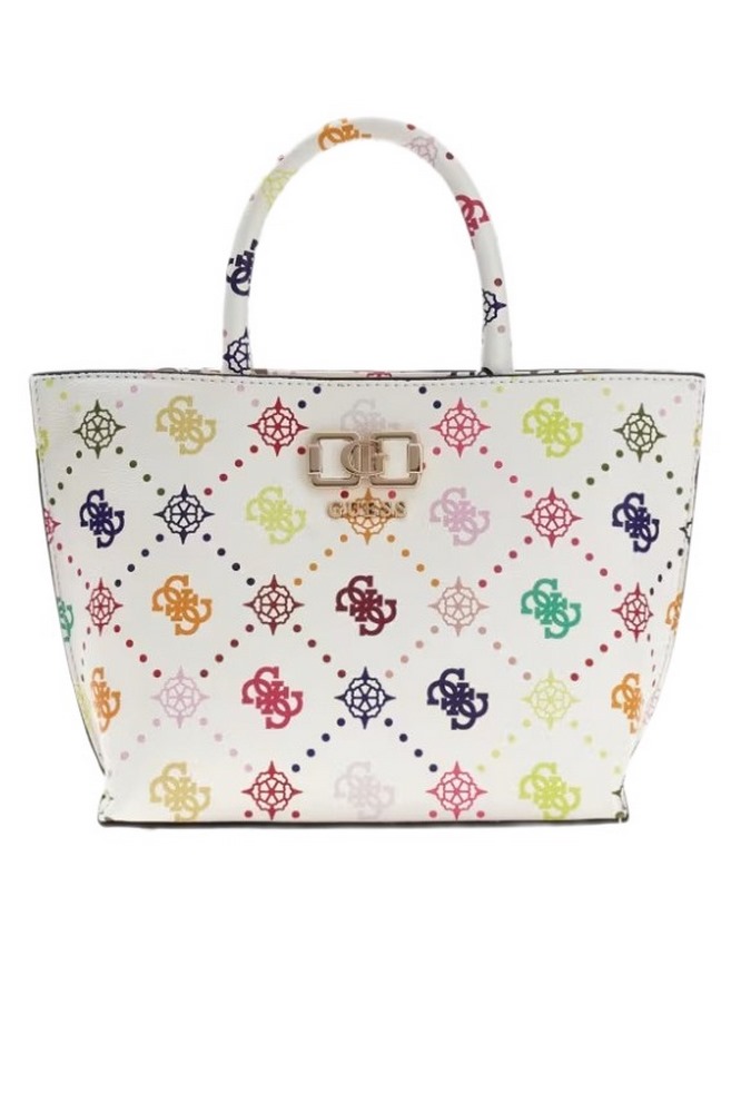 GUESS EMELIE LOGO MINI TOTE ΤΣΑΝΤΑ ΓΥΝΑΙΚΕΙΑ MULTI