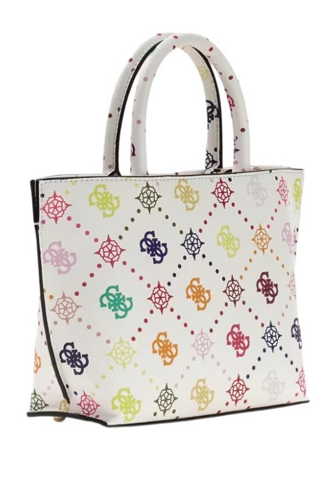 GUESS EMELIE LOGO MINI TOTE ΤΣΑΝΤΑ ΓΥΝΑΙΚΕΙΑ MULTI
