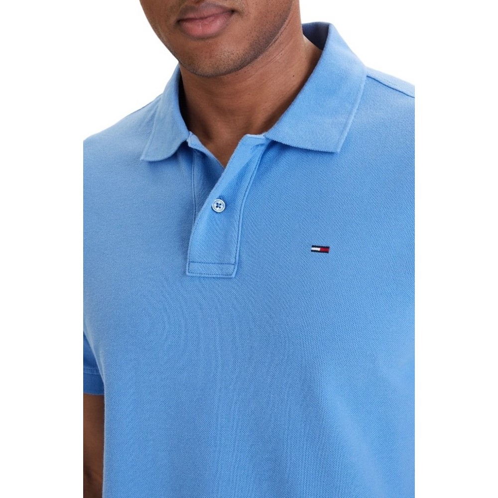 TOMMY JEANS REG ESS POLO EXT T-SHIRT ΜΠΛΟΥΖΑ ΑΝΔΡΙΚΗ BLUE