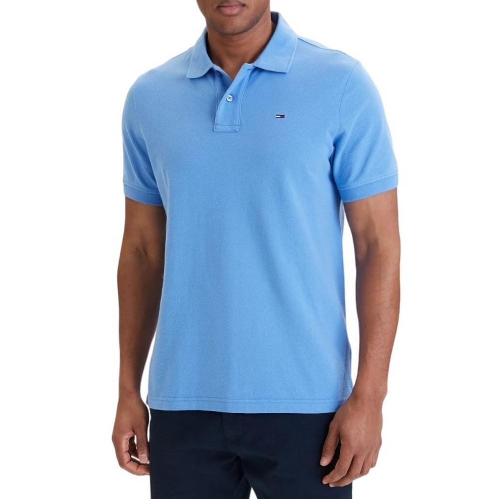 TOMMY JEANS REG ESS POLO EXT T-SHIRT ΜΠΛΟΥΖΑ ΑΝΔΡΙΚΗ BLUE