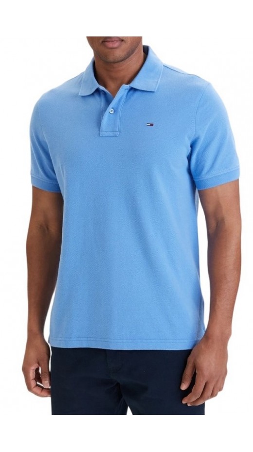TOMMY JEANS REG ESS POLO EXT T-SHIRT ΜΠΛΟΥΖΑ ΑΝΔΡΙΚΗ BLUE