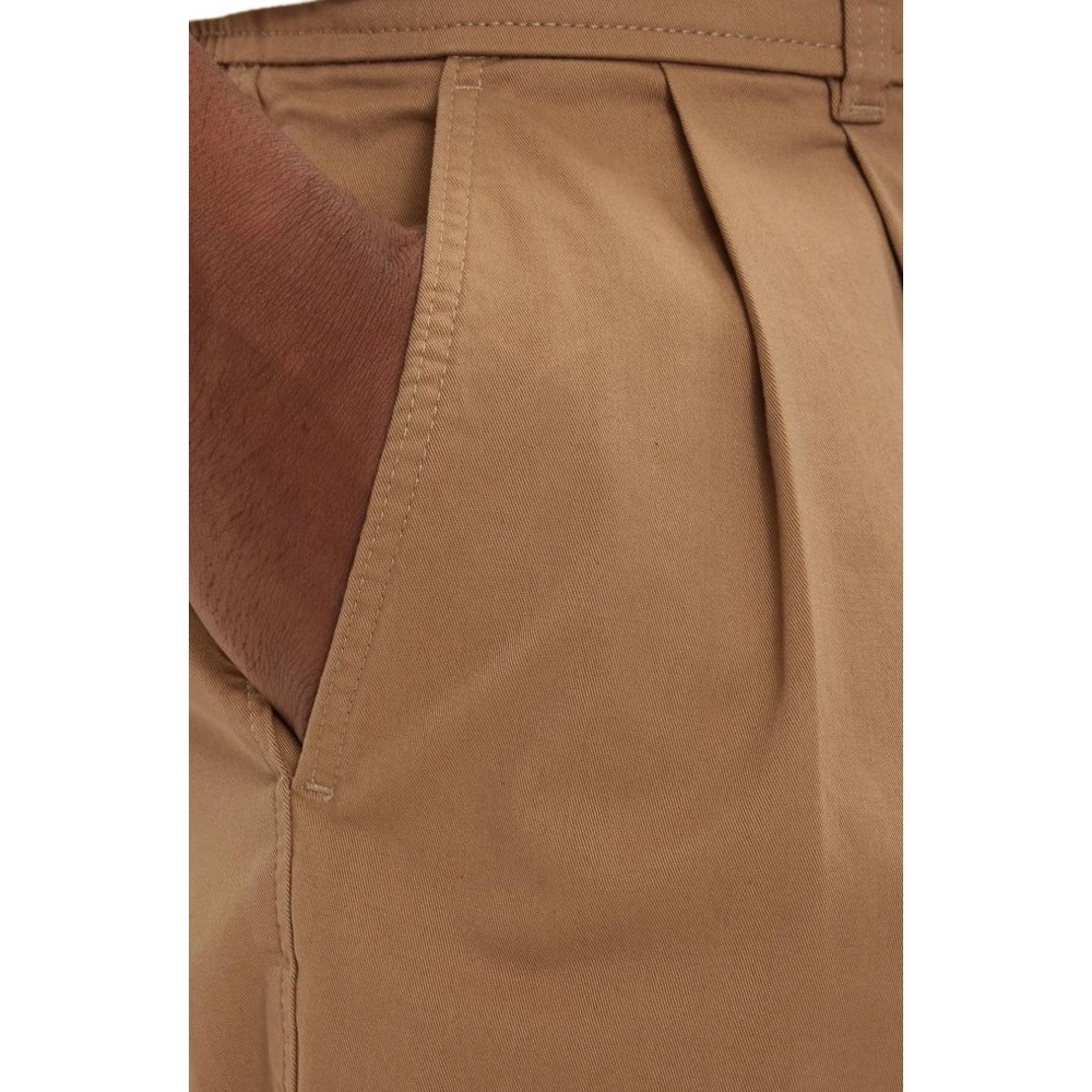 CALVIN KLEIN JEANS 9 IN WASHED COMFORT COTTON CHINO ΒΕΡΜΟΥΔΑ ΑΝΔΡΙΚΗ BEIGE