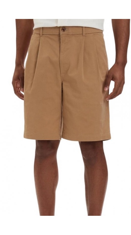 CALVIN KLEIN JEANS 9 IN WASHED COMFORT COTTON CHINO ΒΕΡΜΟΥΔΑ ΑΝΔΡΙΚΗ BEIGE