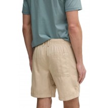 CALVIN KLEIN JEANS LINEN SHORT ΒΕΡΜΟΥΔΑ ΑΝΔΡΙΚΗ BEIGE