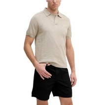 CALVIN KLEIN JEANS LINEN SHORT ΒΕΡΜΟΥΔΑ ΑΝΔΡΙΚΗ BLACK