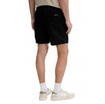CALVIN KLEIN JEANS LINEN SHORT ΒΕΡΜΟΥΔΑ ΑΝΔΡΙΚΗ BLACK