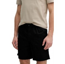 CALVIN KLEIN JEANS LINEN SHORT ΒΕΡΜΟΥΔΑ ΑΝΔΡΙΚΗ BLACK