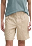 CALVIN KLEIN JEANS LINEN SHORT ΒΕΡΜΟΥΔΑ ΑΝΔΡΙΚΗ BEIGE