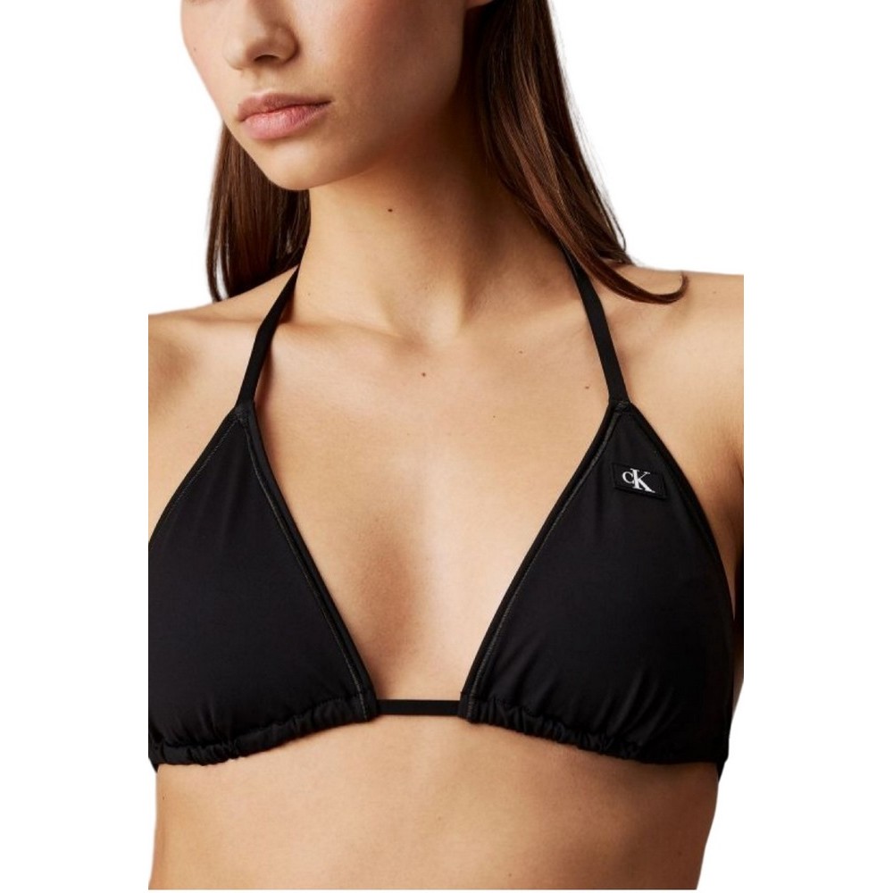 CALVIN KLEIN JEANS TRIANGLE-RP ΜΑΓΙΟ ΓΥΝΑΙΚΕΙΟ BLACK