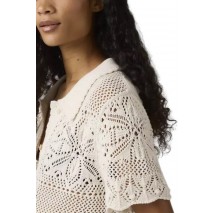 LEVIS SUSANNA FLORAL CROCHET SHIRT ΠΟΥΚΑΜΙΣΟ ECRU