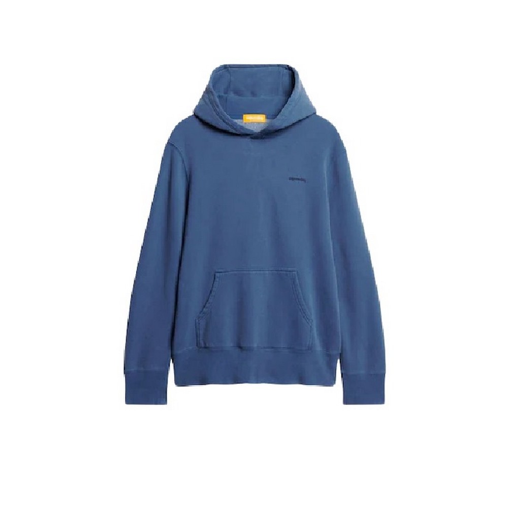 SUPERDRY VINTAGE WASHED HOODIE ΜΠΛΟΥΖΑ ΦΟΥΤΕΡ ΑΝΔΡΙΚΗ BLUE