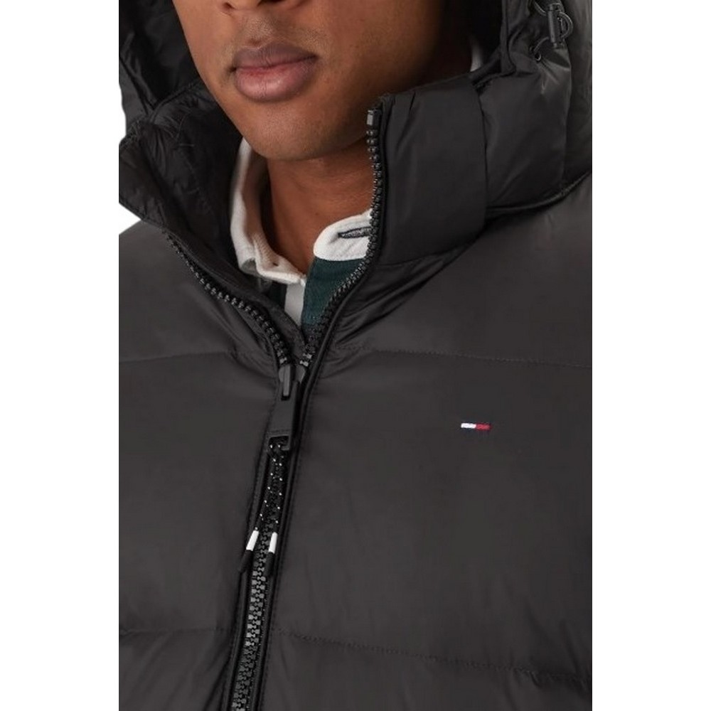 TOMMY HILFIGER ESSENTIAL DOWN JACKET ΜΠΟΥΦΑΝ ΑΝΔΡΙΚΟ BLACK