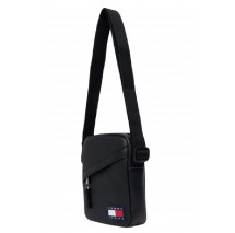 TOMMY JEANS DAILY PU REPORTER ΤΣΑΝΤΑ ΑΝΔΡΙΚΗ BLACK