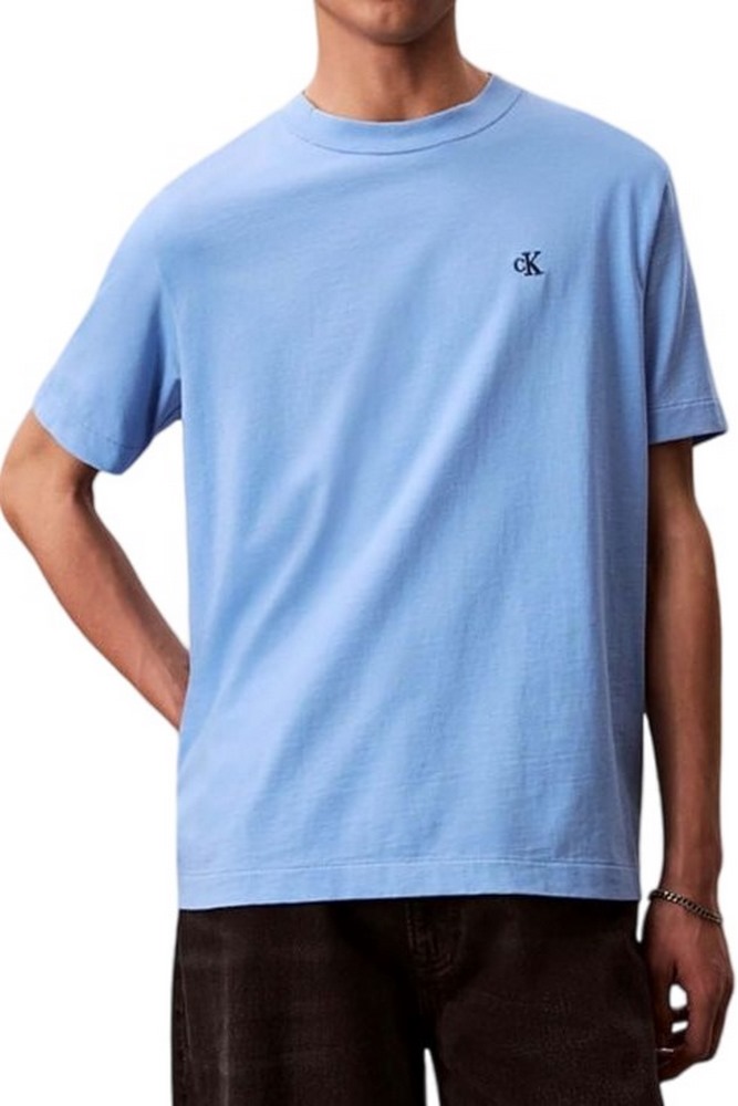 CALVIN KLEIN JEANS MONOGRAM 20S EASY T-SHIRT ΜΠΛΟΥΖΑ ΑΝΔΡΙΚΗ CIEL