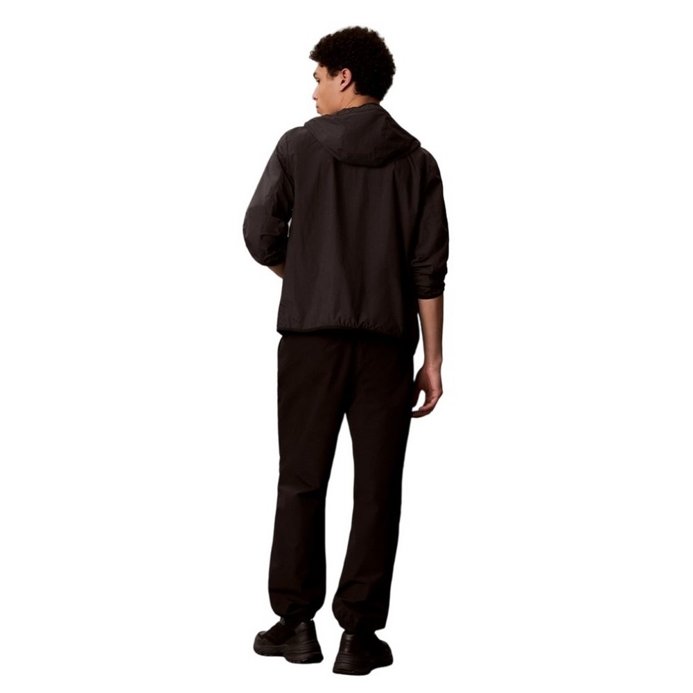 CALVIN KLEIN JEANS COTTON NYLON PARACHUTE PANT ΠΑΝΤΕΛΟΝΙ ΑΝΔΡΙΚΟ BLACK