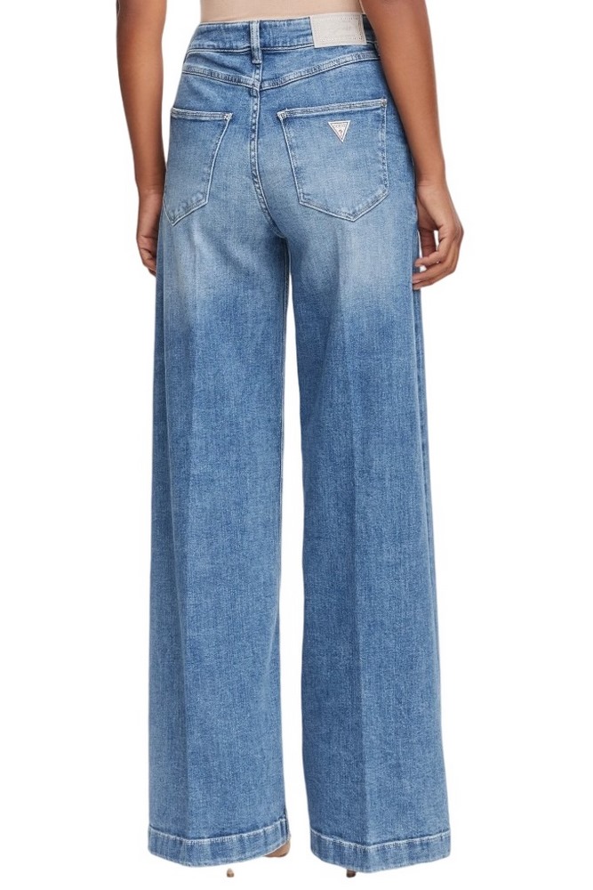 GUESS BELLAGIO ΤΖΙΝ ΠΑΝΤΕΛΟΝΙ ΓΥΝΑΙΚΕΙΟ BLUΕ DENIM