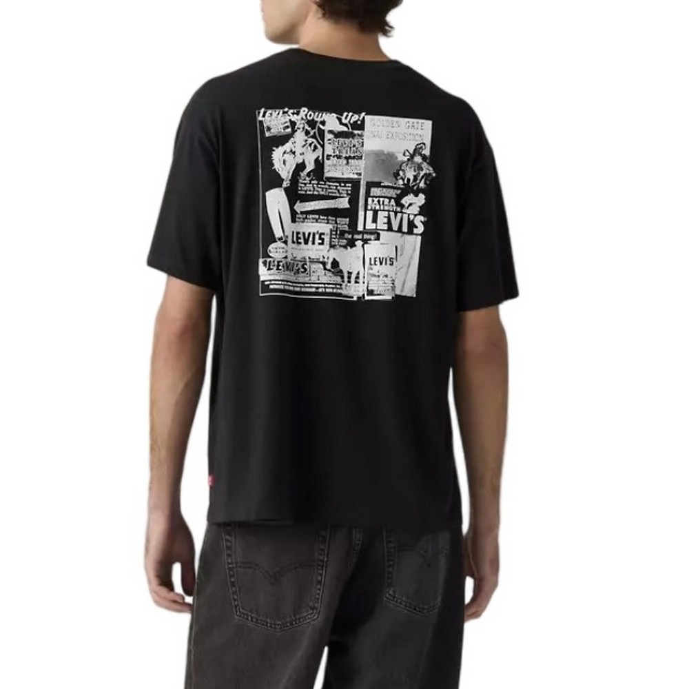 LEVIS® VINTAGE FIT GRAPHIC T-SHIRT ΜΠΛΟΥΖΑ ΑΝΔΡΙΚΗ BLACK
