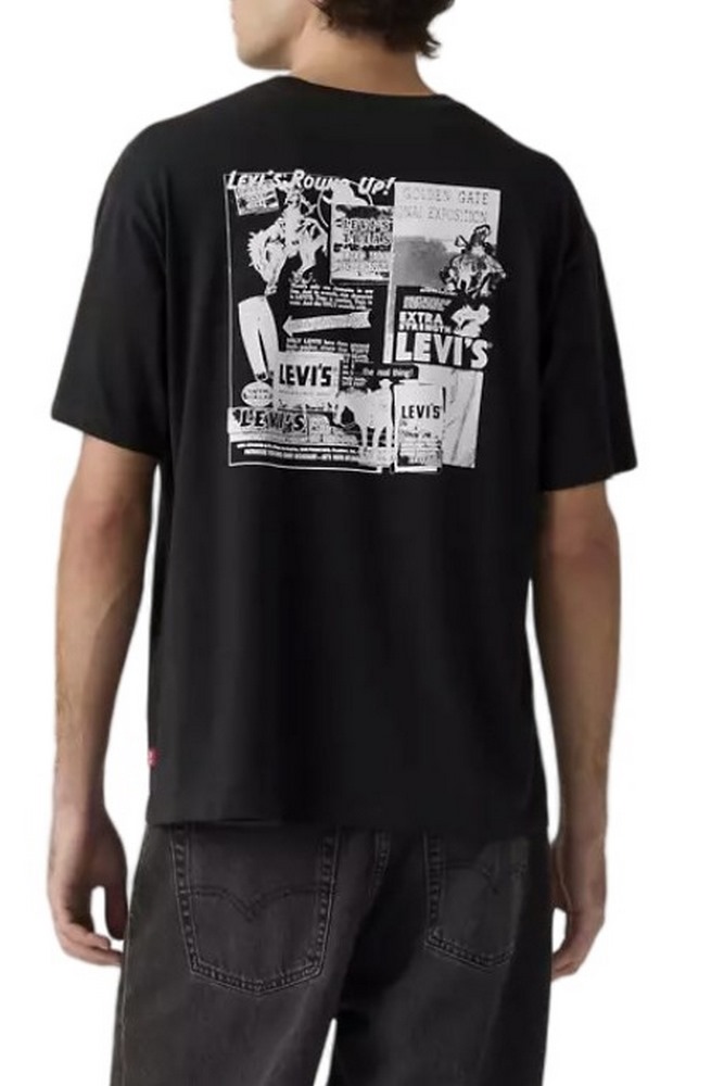 LEVIS® VINTAGE FIT GRAPHIC T-SHIRT ΜΠΛΟΥΖΑ ΑΝΔΡΙΚΗ BLACK
