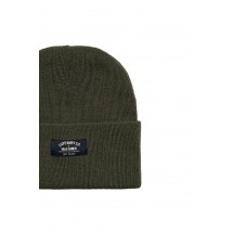 SUPERDRY D3 SDRY CLASSIC KNITTED BEANIE HAT UNISEX ΣΚΟΥΦΟΣ ΑΝΔΡΙΚΟΣ OLIVE