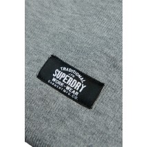 SUPERDRY D3 SDRY CLASSIC KNITTED BEANIE HAT UNISEX ΣΚΟΥΦΟΣ ΑΝΔΡΙΚΟΣ GREY