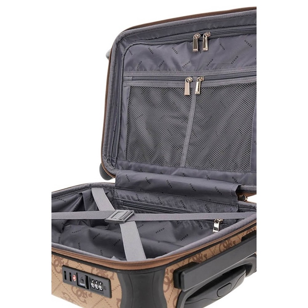 GUESS BERTA 18 IN 8-WHEELER ΒΑΛΙΤΣΑ ΓΥΝΑΙΚΕΙΑ LATTE