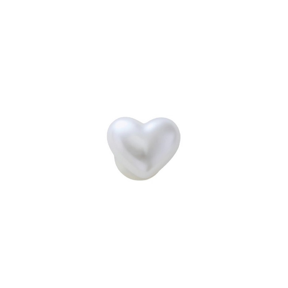 CROCS PEARL HEART JIBBITZ CHARMS ΑΞΕΣΟΥΑΡ ΓΥΝΑΙΚΕΙΟ WHITE