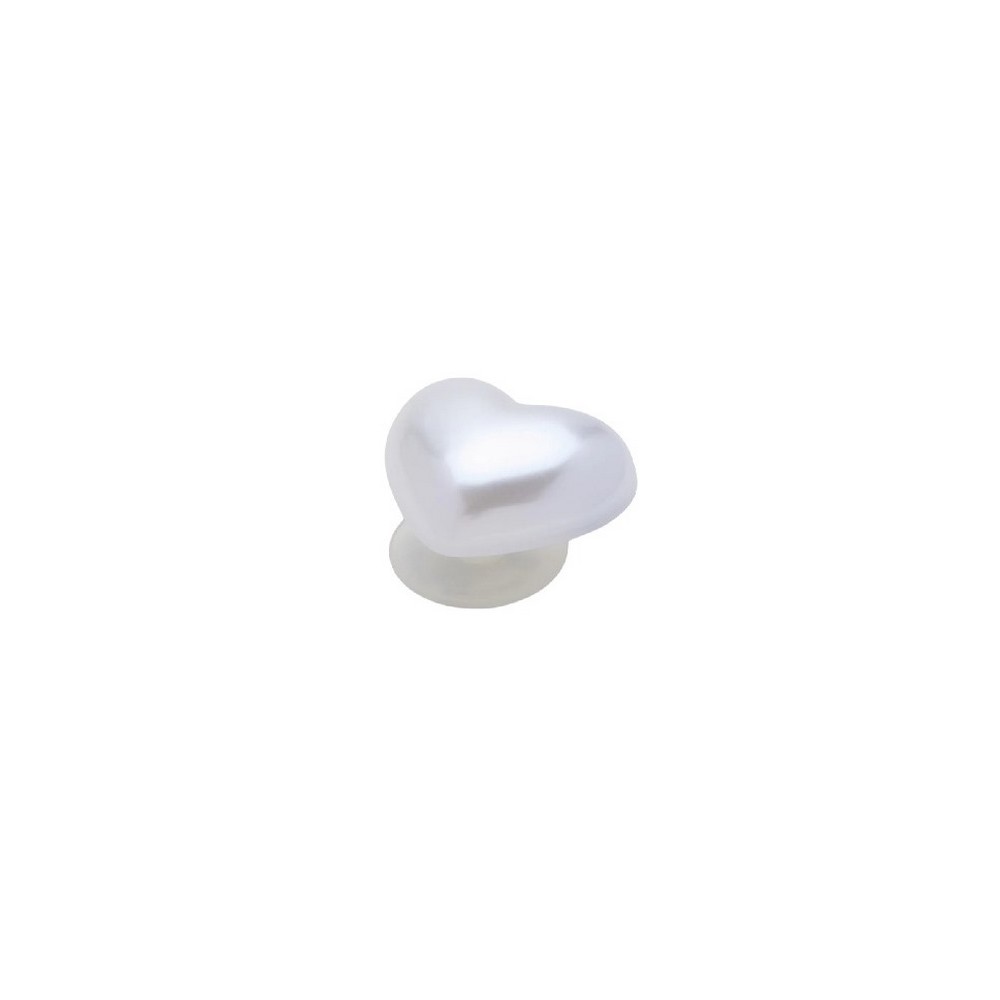 CROCS PEARL HEART JIBBITZ CHARMS ΑΞΕΣΟΥΑΡ ΓΥΝΑΙΚΕΙΟ WHITE