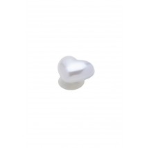 CROCS PEARL HEART JIBBITZ CHARMS ΑΞΕΣΟΥΑΡ ΓΥΝΑΙΚΕΙΟ WHITE