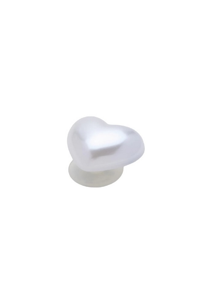 CROCS PEARL HEART JIBBITZ CHARMS ΑΞΕΣΟΥΑΡ ΓΥΝΑΙΚΕΙΟ WHITE