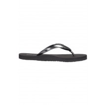 CALVIN KLEIN JEANS FLIPFLOP-MTL ΠΑΝΤΟΦΛΑ ΓΥΝΑΙΚΕΙΑ BLACK