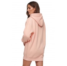 SUPERDRY D2 OVIN ESSENTIAL HOODED SWEAT DRESS ΦΟΡΕΜΑ ΓΥΝΑΙΚΕΙΟ PINK