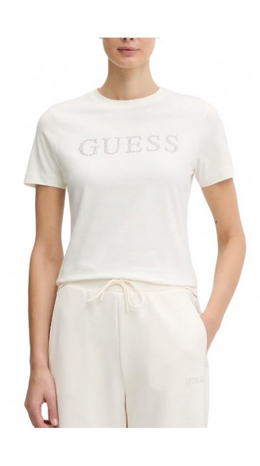 GUESS OCTAVIA RN T-SHIRT ΜΠΛΟΥΖΑ ΓΥΝΑΙΚΕΙΑ WHITE